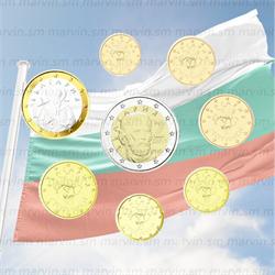 EURO SET - Bulgaria - 2026 - 8 monete - blister - FDC