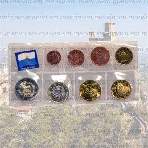  EURO SET - San Marino - 2008 - 8 coins - BU 
