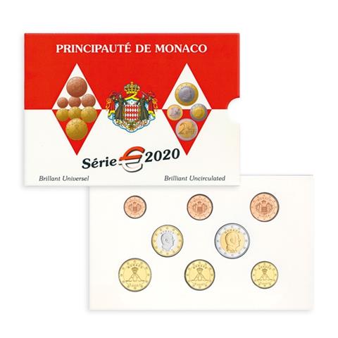  2020 - Monaco - Serie Divisionale FDC 