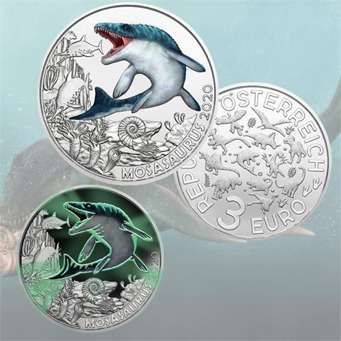  2020 – Austria – 3€ FDC “Mosasauro” 