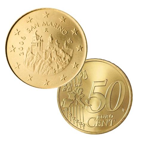  2006 - San Marino - 50 cent Circulating Coin 