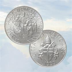 1000 Lire - Papa Giovanni Paolo II - Vaticano - 1989 - UNC