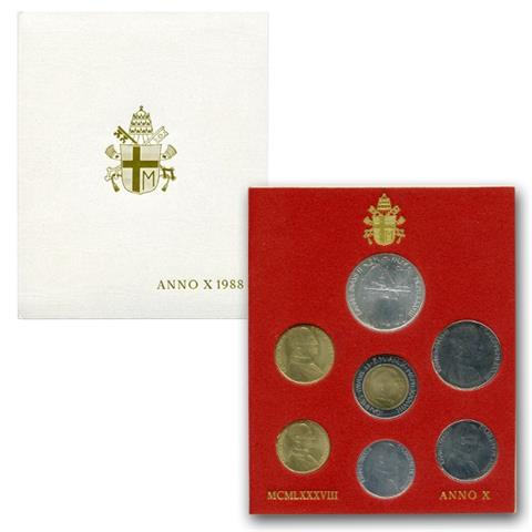  1988 – Vatican – Coin Set BU 