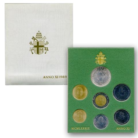  1989 – Vatican – Coin Set BU 