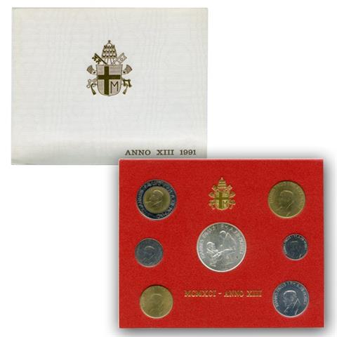  1991 – Vatican – Coin Set BU 