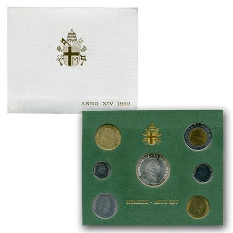  1992 – Vatican – Coin Set BU 