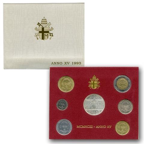  1993 – Vatican – Coin Set BU 