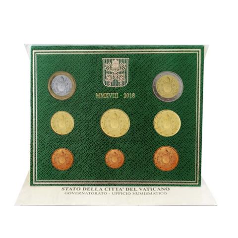  2018 – Vatican – Coin Set BU (8 coins) 