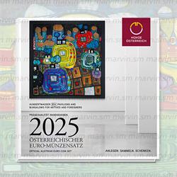 Serie Euro - Friedensreich Hundertwasser - Austria - 2025 - FDC