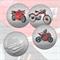  Trittico - Ducati - 3x 5 euro - Italia - 2024 - AG FDC  in Italia