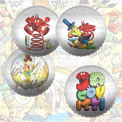 Trittico - Jacovitti - 3x 5 euro - Italia - 2024 - AG FDC