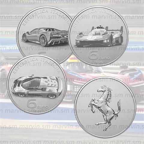  Trittico - Ferrari - Serie Eccellenze Italiane - Italia - 2026 - AG FS - 3x 6 Euro 