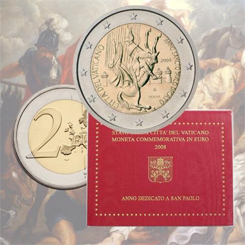  2008 – Vatican – 2€ BU “Pauline Year” 