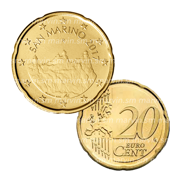 20 centesimi - San Marino - 2017 - Moneta Circolante
