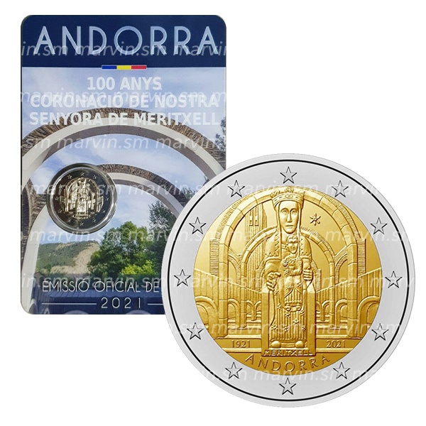 Andorra, i due 2 euro commemorativi 2021